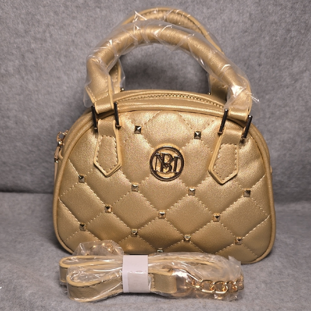 Badgley Mischka Studio Quilted Mini Bag NWT